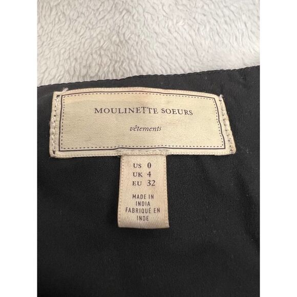 Anthropologie MOULINETTE SOEURS Beaded Lydia Swing Dress Size 0 Retail $… - Picture 3 of 8